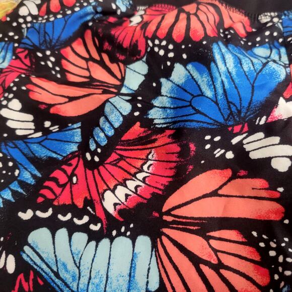 Athletic Works Butterfly Shorts and Shirt Set Girl's Size L - Picture 5 of 8